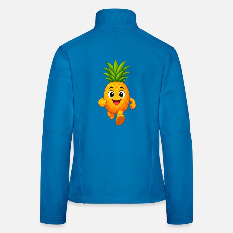 Ananas Veste en tissu softshell Femme
