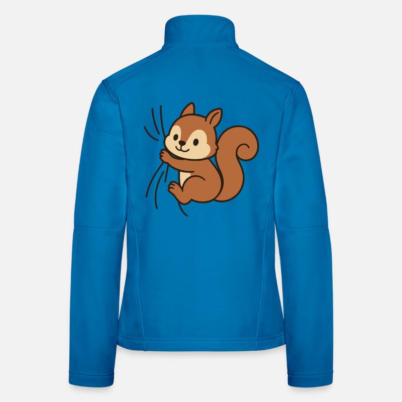 Liebes kleines Eichhörnchen Frauen Softshelljacke