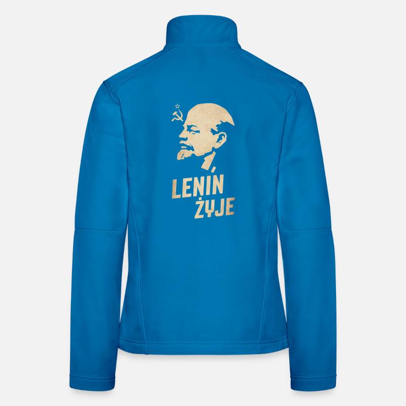 Lenin lebt Frauen Softshelljacke