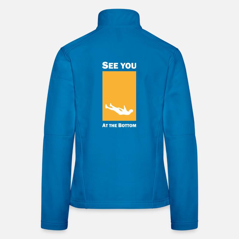 Rendez-vous en bas de l’échelle Veste en tissu softshell Femme
