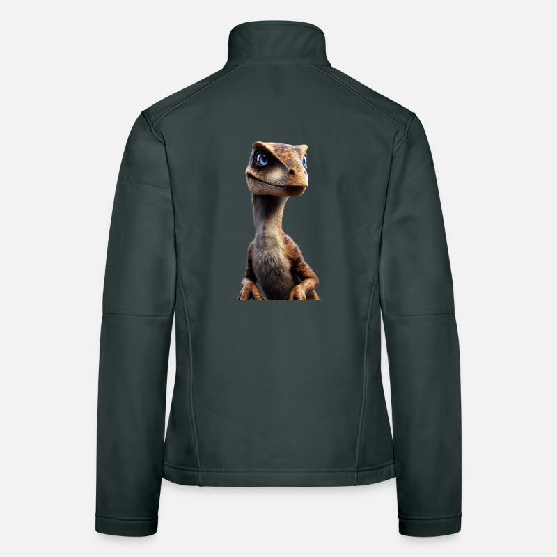 Raptor Velociraptor Dinosaur Dino Raptors Women's Softshell Jacket