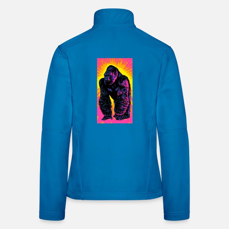 gorille Veste en tissu softshell Femme
