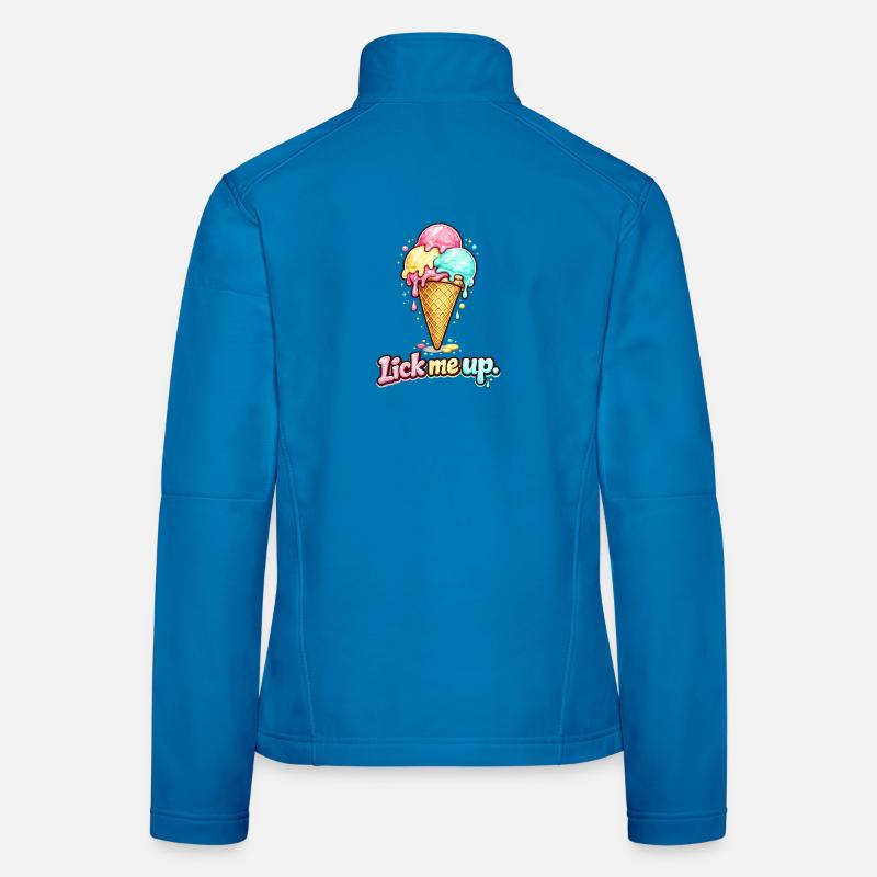 Eis schlecken - Women's Softshell Jacket - light blue