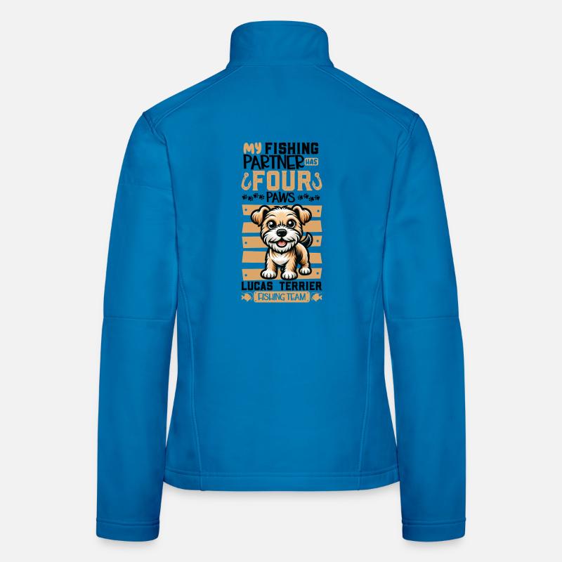 Pêche et Lucas Terrier Veste en tissu softshell Femme