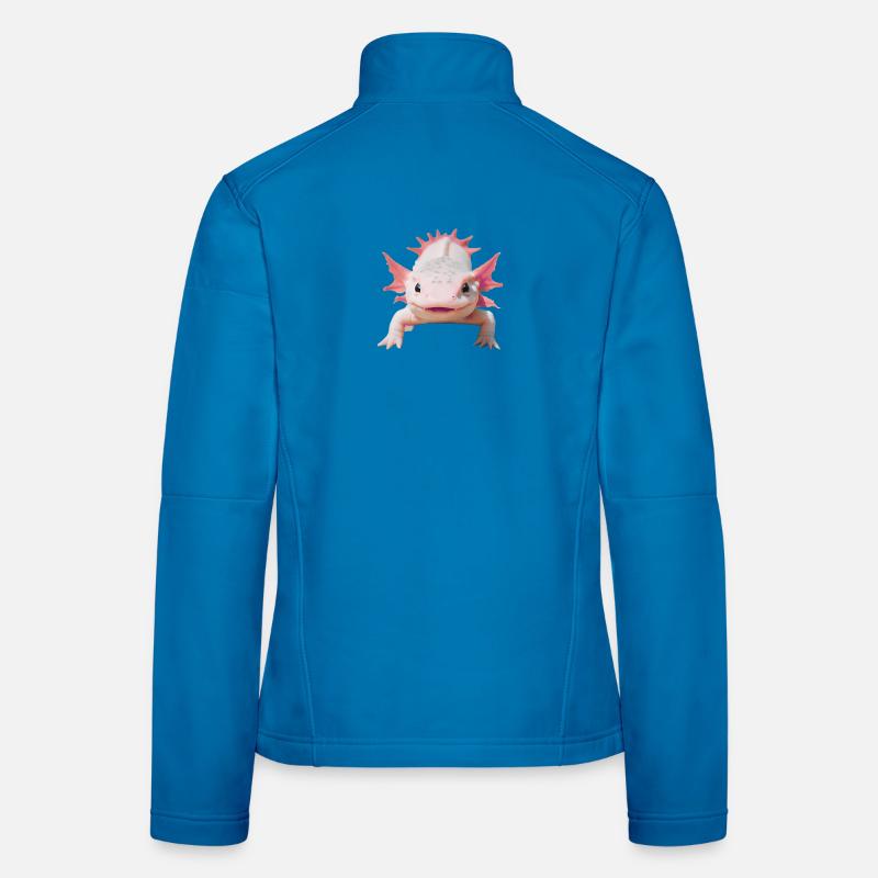 Happy Axolotl Women's Softshell Jacket
