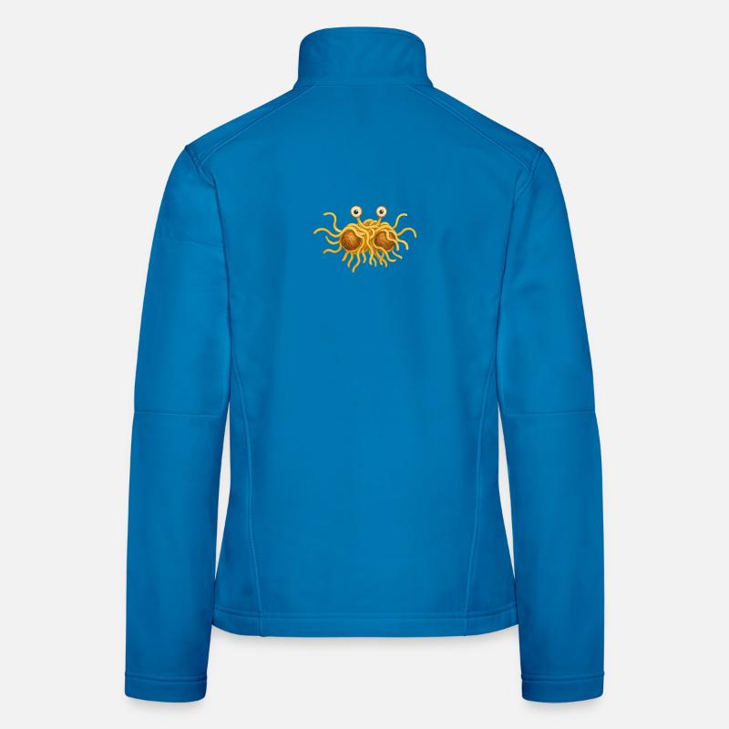 Fliegendes Spaghettimonster Frauen Softshelljacke