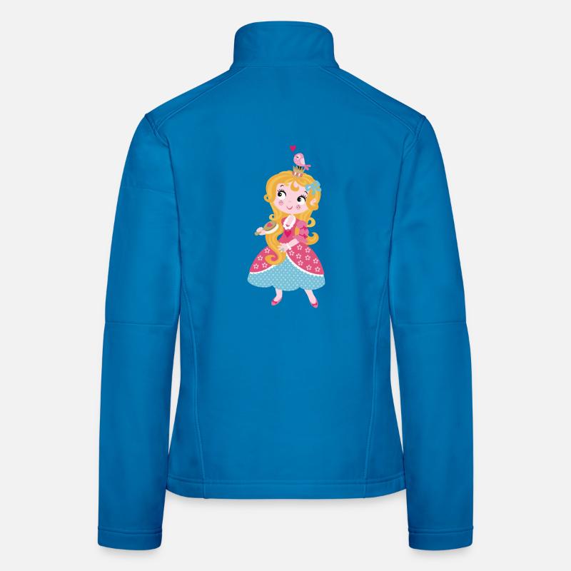 Cute princess Women's Softshell Jacket
