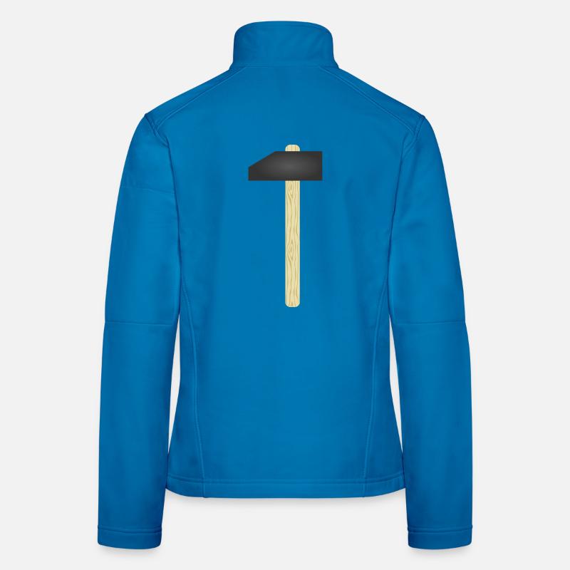 Metallhammer-Design Frauen Softshelljacke
