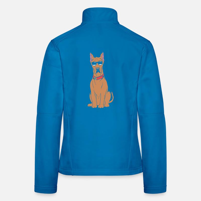 Deutsche Dogge Frauen Softshelljacke