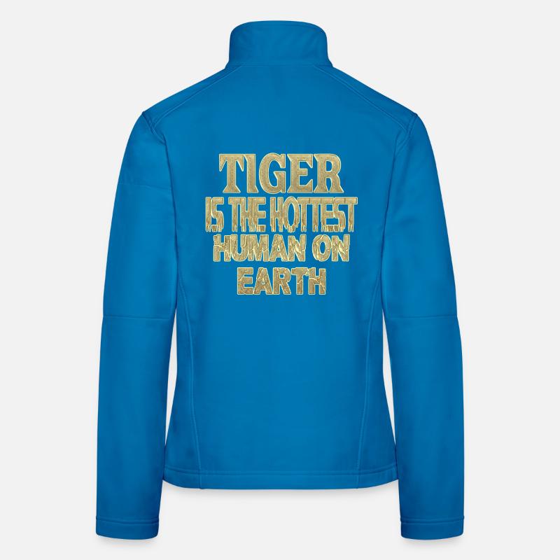 Tiger Frauen Softshelljacke
