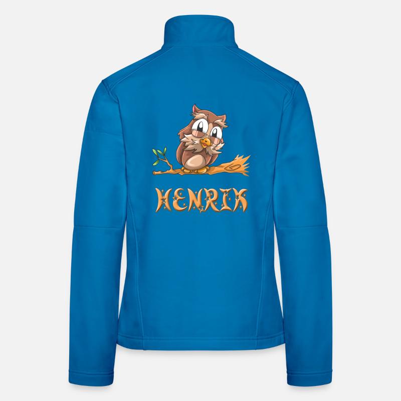 Hibou Henrik Veste en tissu softshell Femme