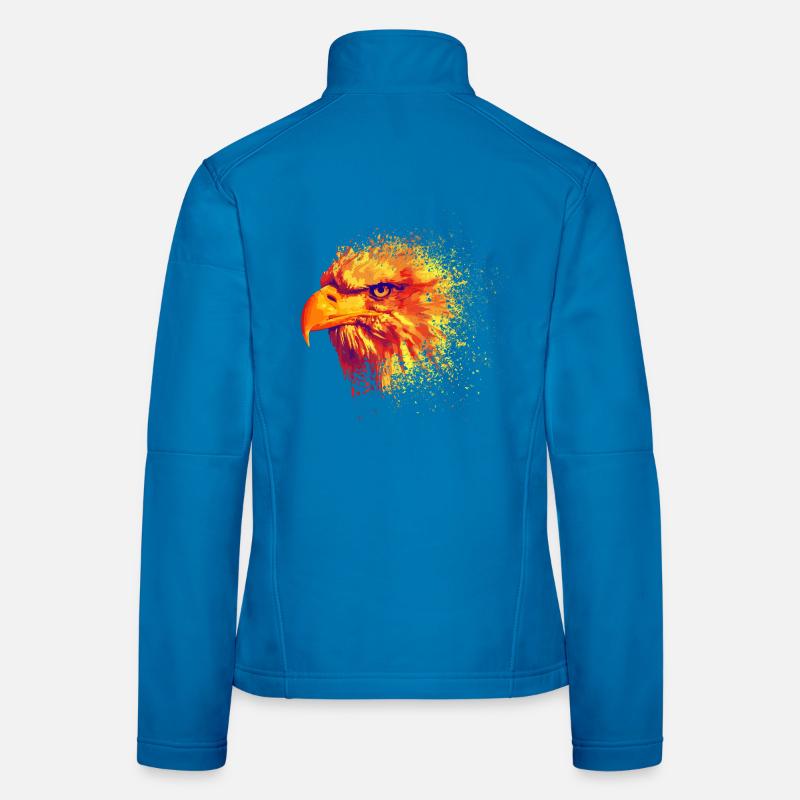 Feuervogel Frauen Softshelljacke