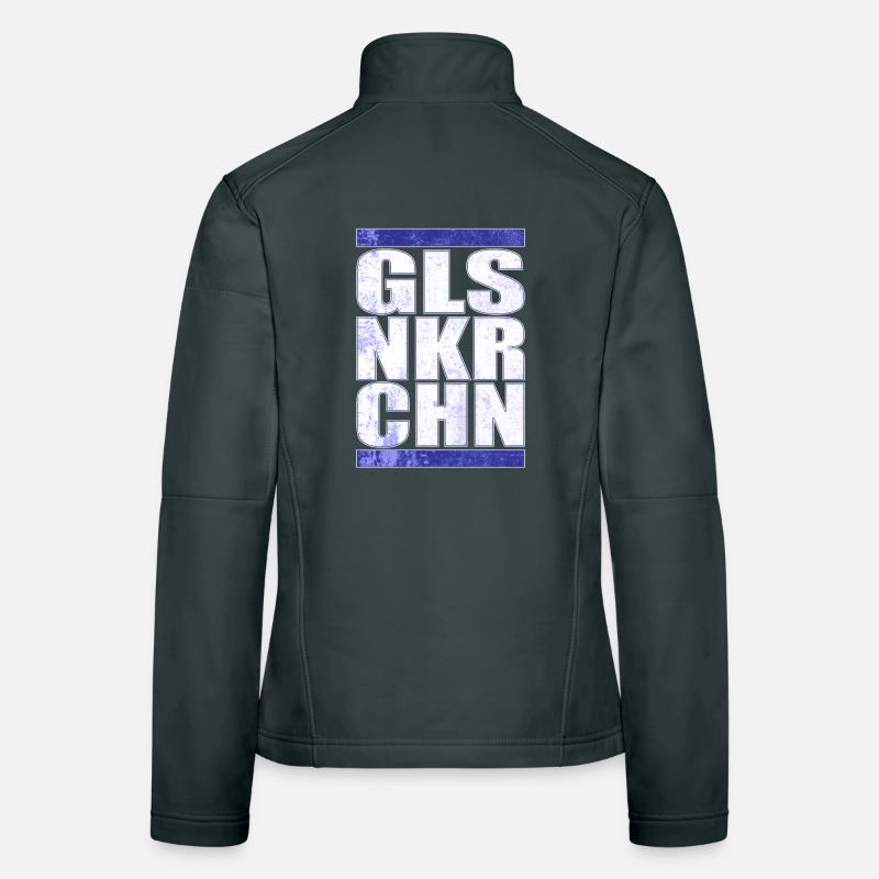 GLSNKRCHN Gelsenkirchen Schalke Geschenkidee Frauen Softshelljacke