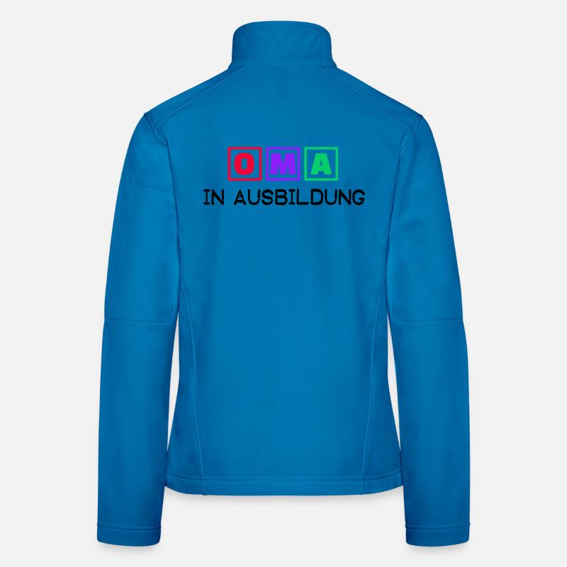 Humorvoll Statement Seniorin Oma Großmutter Frauen Softshelljacke