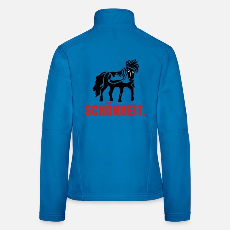 Pferde Spruch Pferdenarr Islandpferde Isländer Frauen Softshelljacke