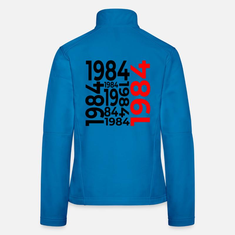 42e anniversaire 1984 Veste en tissu softshell Femme
