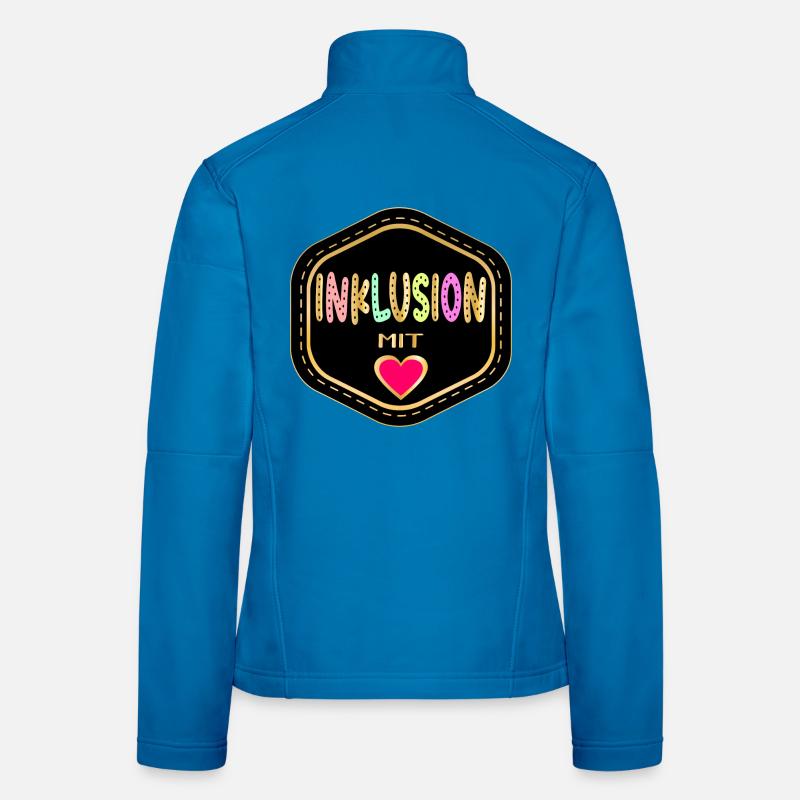 INKLUSION MIT HERZ Frauen Softshelljacke
