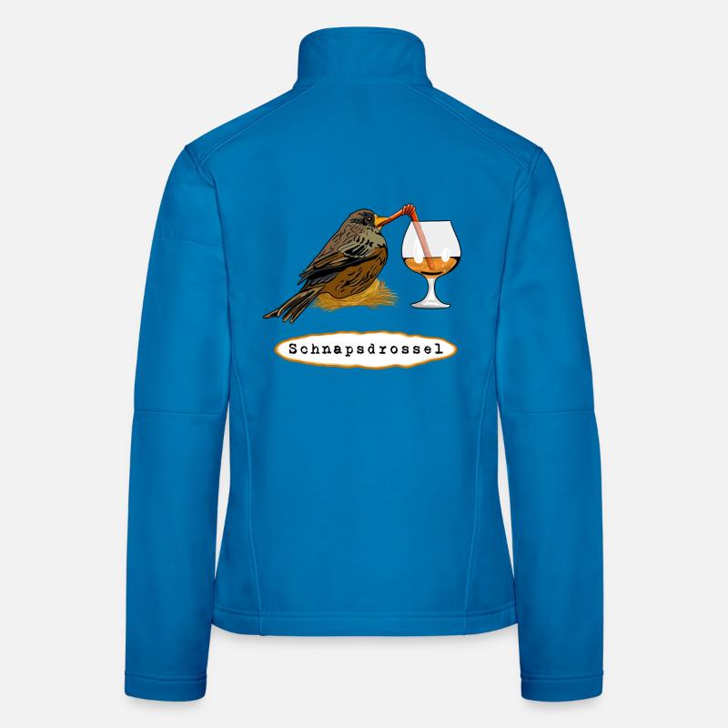 Stößchen! Schnapsdrossel Frauen Softshelljacke