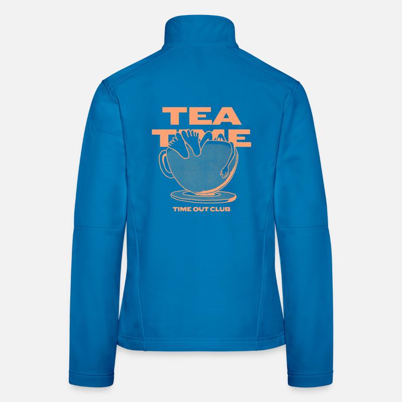 Tea Time – Relaxing Time Out Women's Softshell Jacket