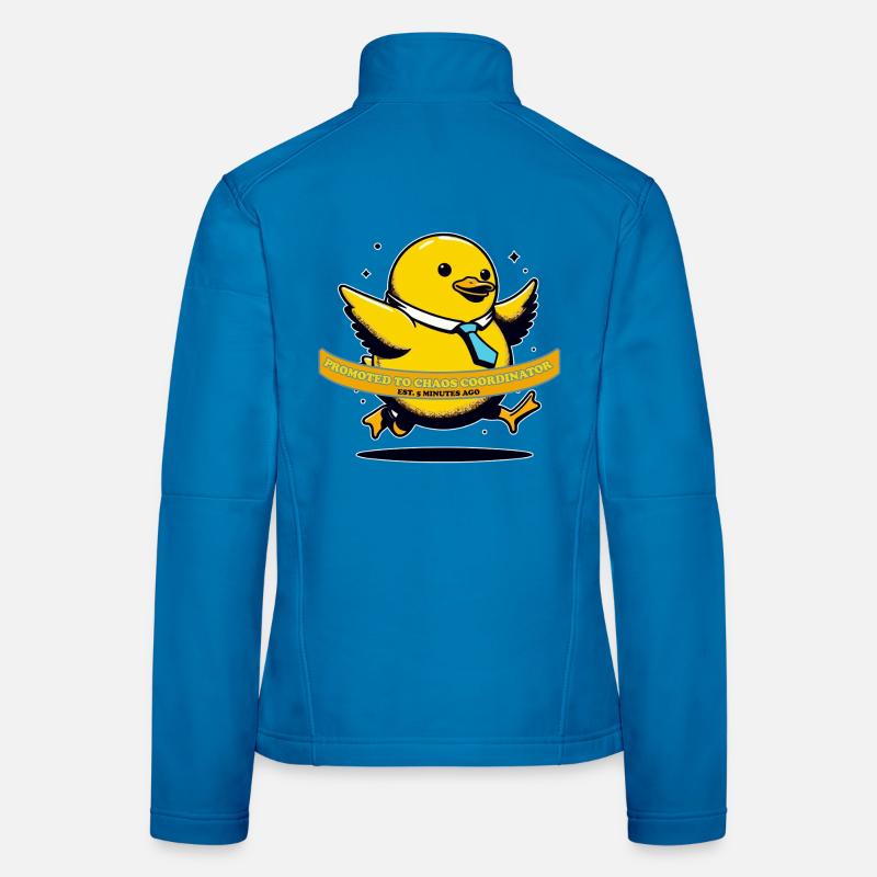 PROMU COORDINATEUR DU CHAOS Veste en tissu softshell Femme