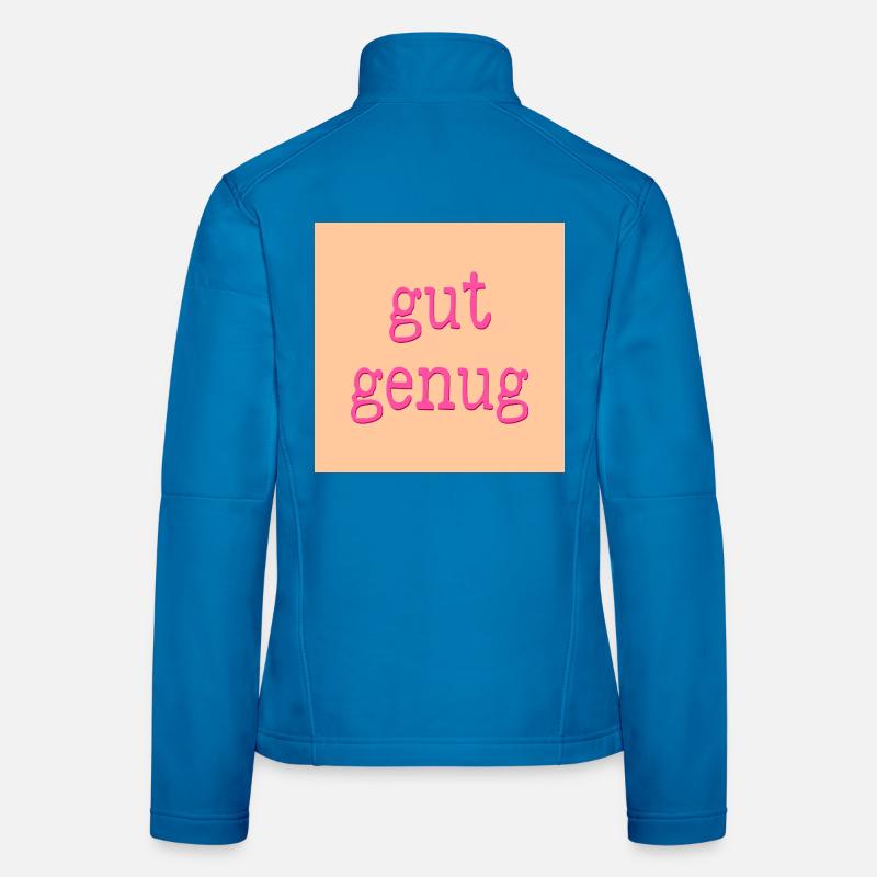 nervensystem gut genug Frauen Softshelljacke