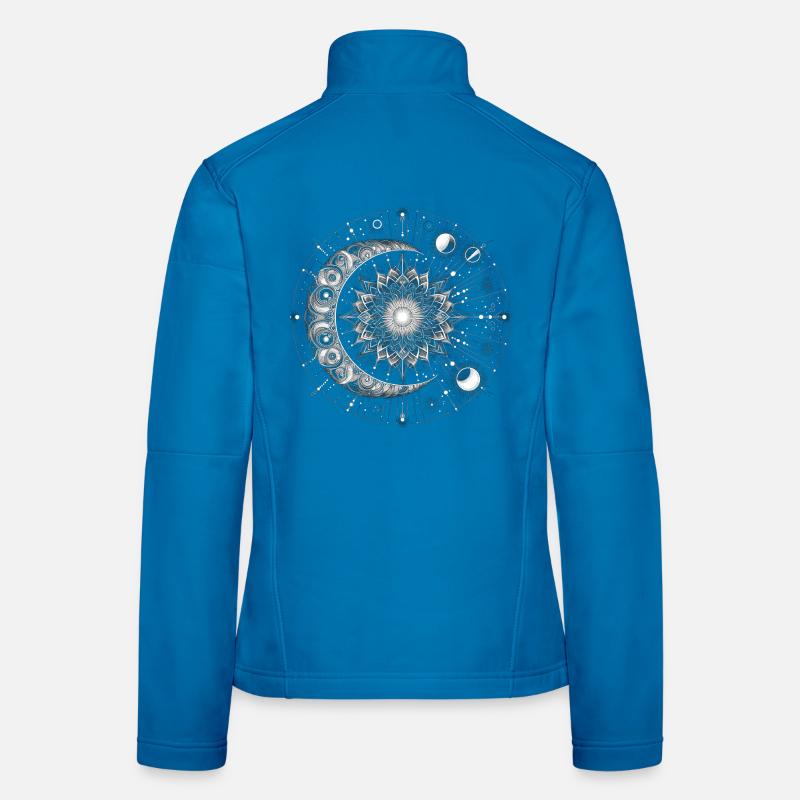 Celestial Mandala Women's Softshell Jacket