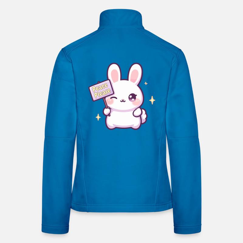 Peace Please Women's Softshell Jacket