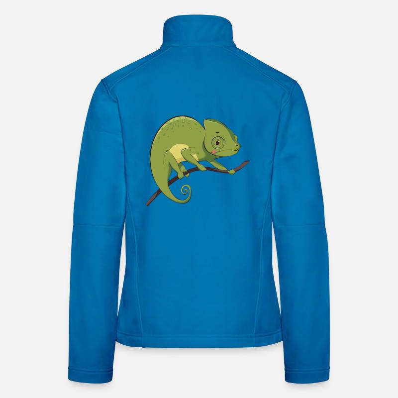 Chamäleon Frauen Softshelljacke