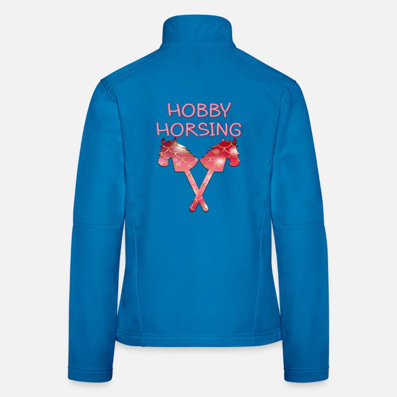HOBBY HORSING PFERDE Frauen Softshelljacke