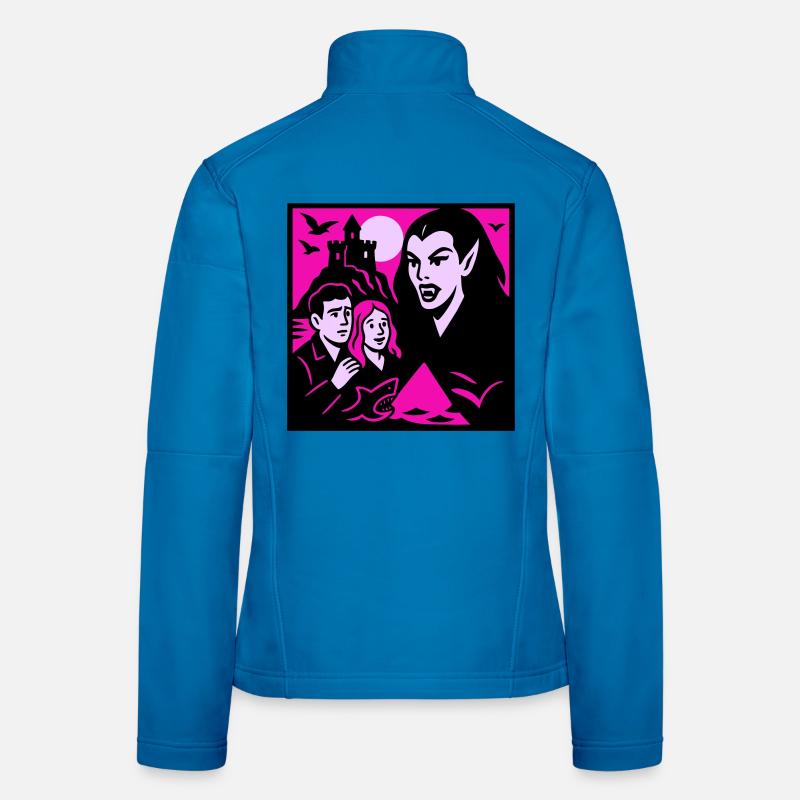 Vampir Gräfin Frauen Softshelljacke