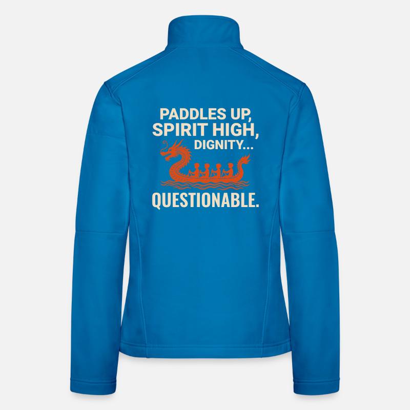 Dragon Boat Racing Crew  Women's Softshell Jacket