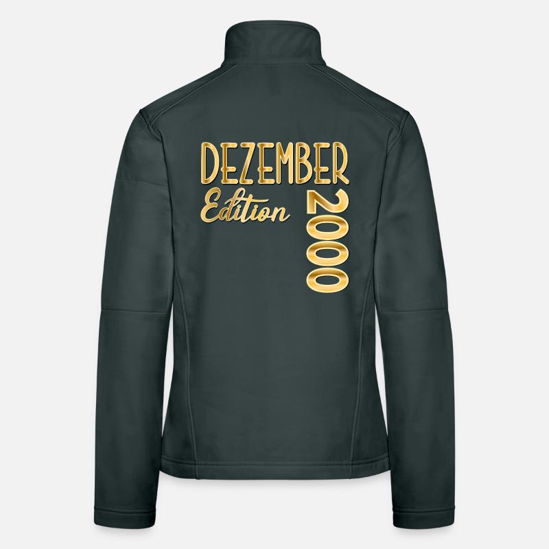 26. ANNIVERSAIRE 2000 DÉCEMBRE Veste en tissu softshell Femme