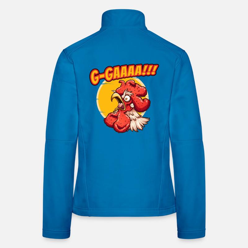 Crazy Screaming G-Gaaaa Women's Softshell Jacket