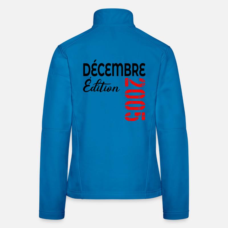 Décembre 2005 Édition Anniversaire Veste en tissu softshell Femme