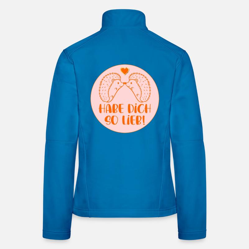 Igel - Habe Dich so lieb Frauen Softshelljacke