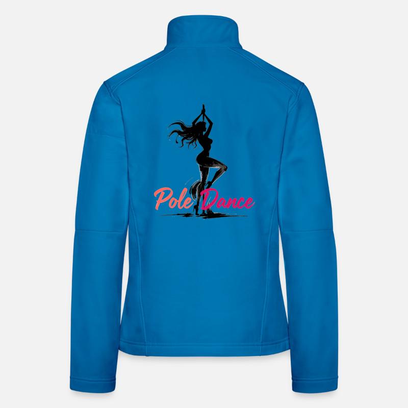 Pole Dance Poledancerin ästhetisch Geschenk Frauen Softshelljacke