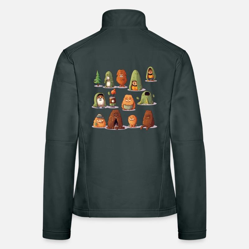 WaldYeti Cuddle Worlds Women's Softshell Jacket