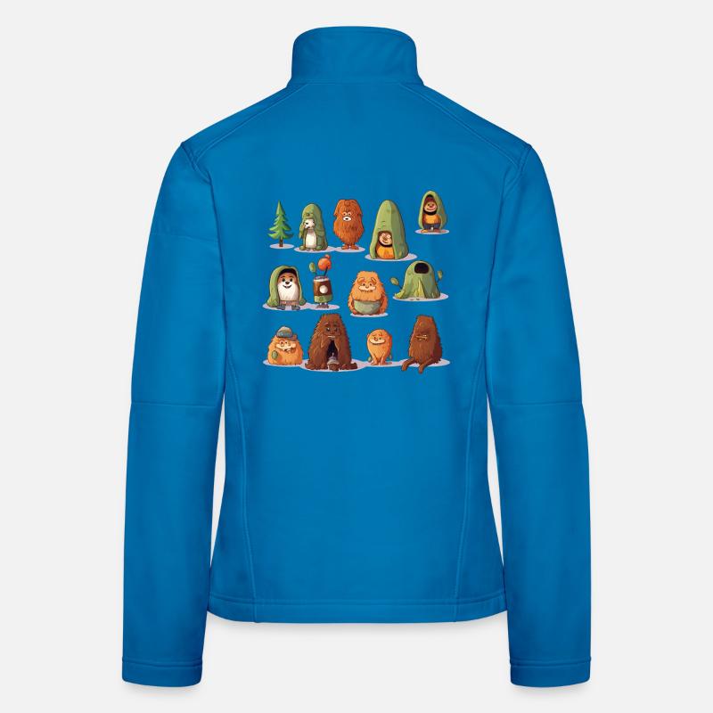 WaldYeti Kuschelwelten Frauen Softshelljacke