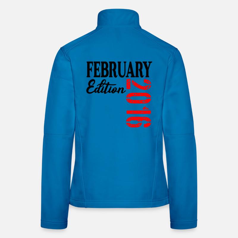 Février 2016 - 11e anniversaire Veste en tissu softshell Femme