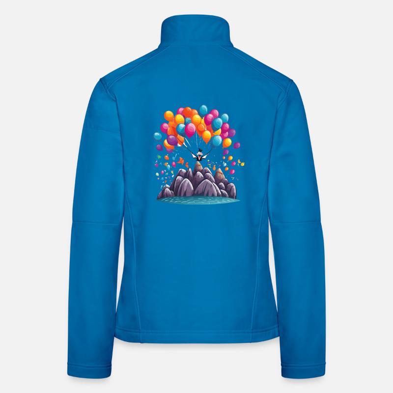 Mountain Balloon Magic Women's Softshell Jacket
