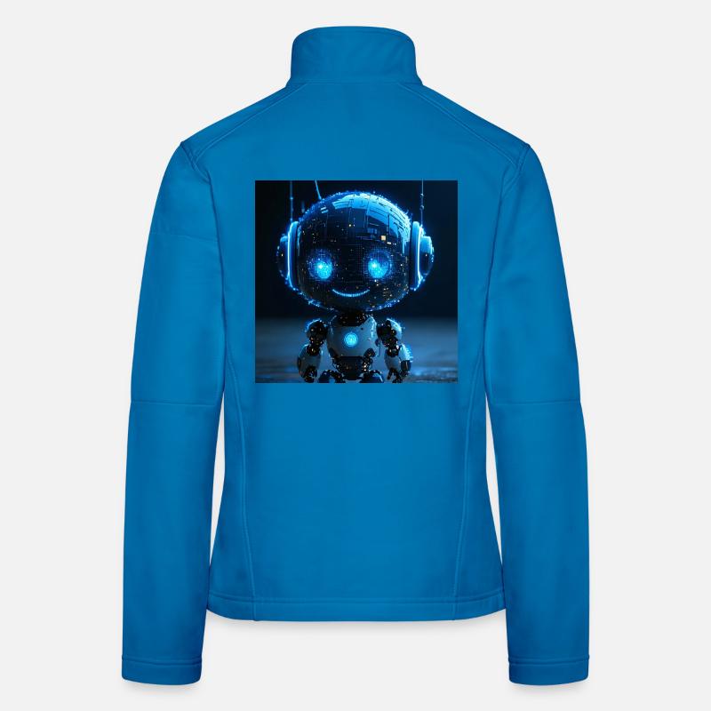Robot ai data sniffer Women's Softshell Jacket