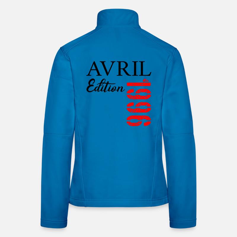 31e anniversaire Avril 1996  Veste en tissu softshell Femme