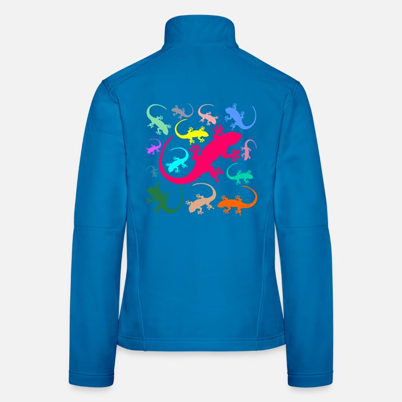 Eidechse Vielfalt Frauen Softshelljacke