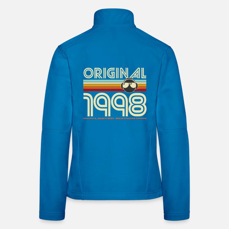 Original 1998 Édition Rétro Veste en tissu softshell Femme