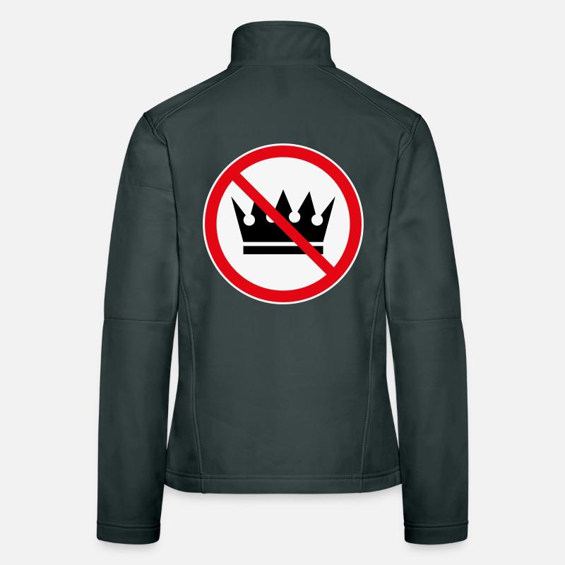 No Kings! (Protest Design / 3C) Women's Softshell Jacket