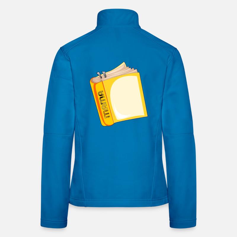 Book Mom Reader Women's Softshell Jacket