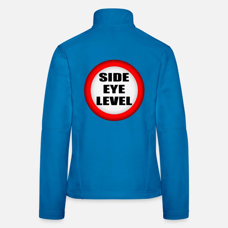 Niveau des yeux de côté Veste en tissu softshell Femme