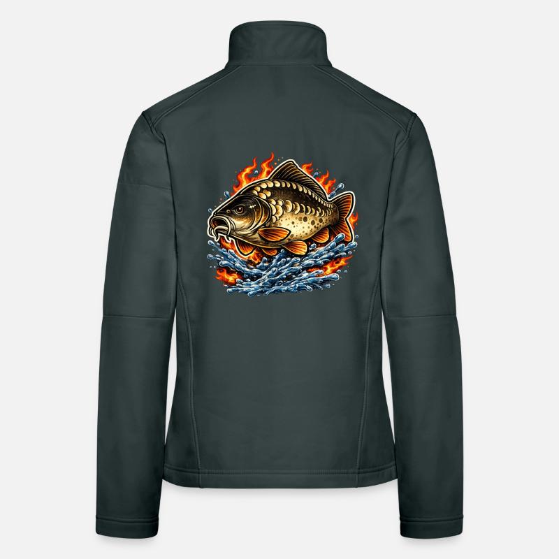 Mirror Carp Women's Softshell Jacket