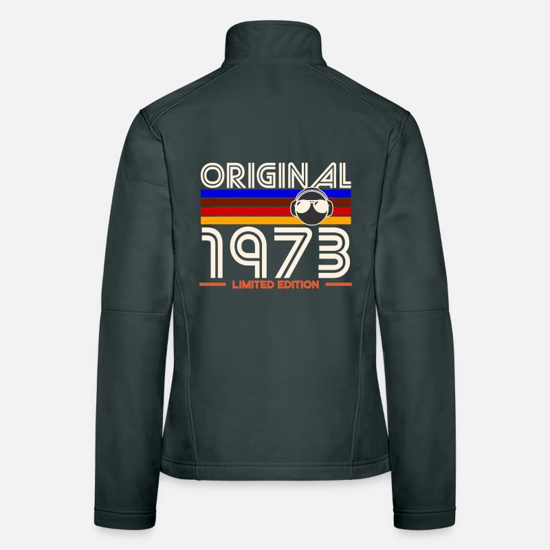 Originales Limited Edition Logo von 1973 Frauen Softshelljacke