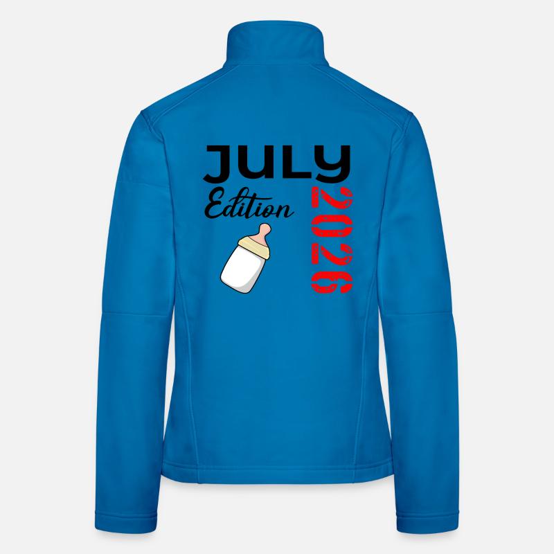 Geburt Juli 2026 Frauen Softshelljacke